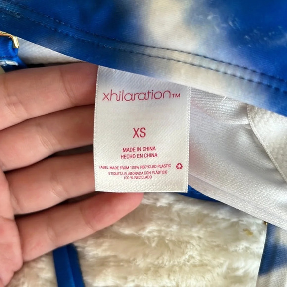 Xhilaration Bikini Set, Size : XS, Color: Blue and White tie dye effect! - Picture 9 of 10